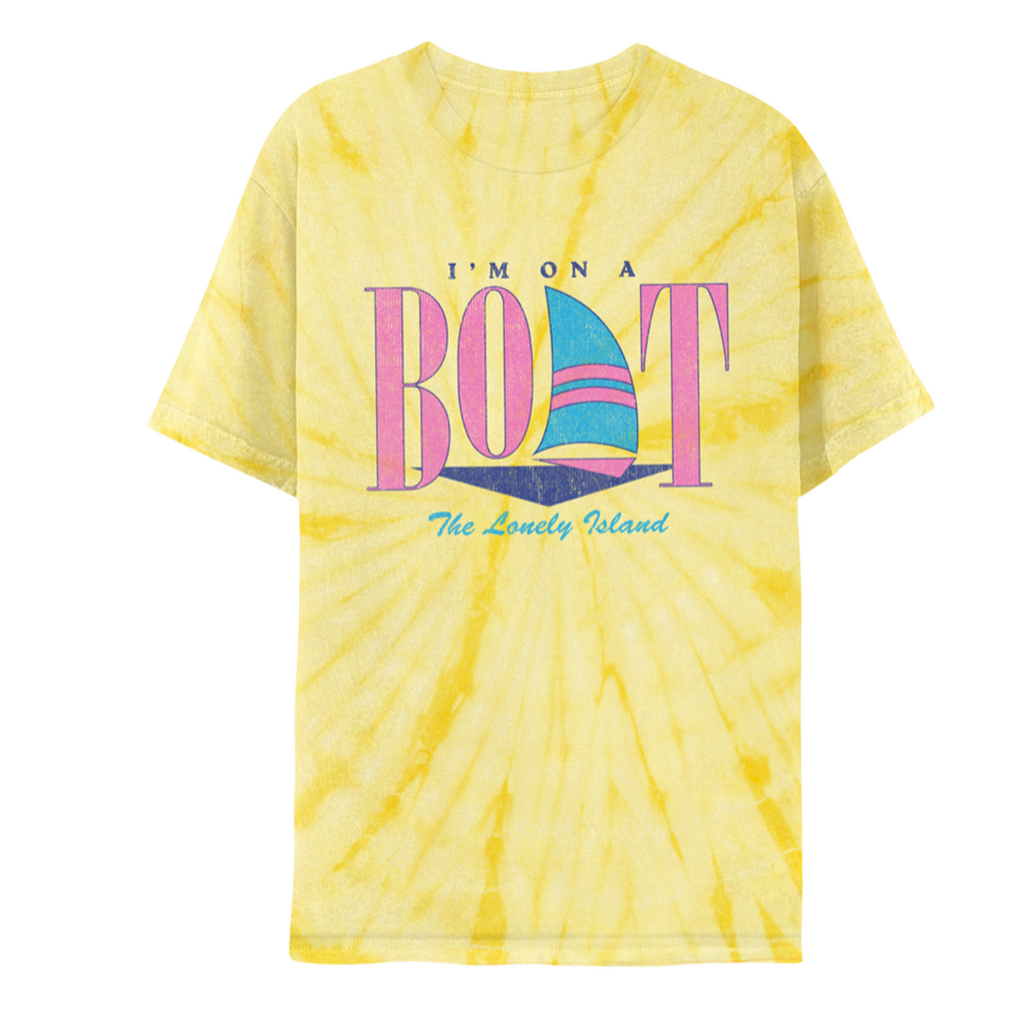 I'm On A Boat Tie-Dye Tee