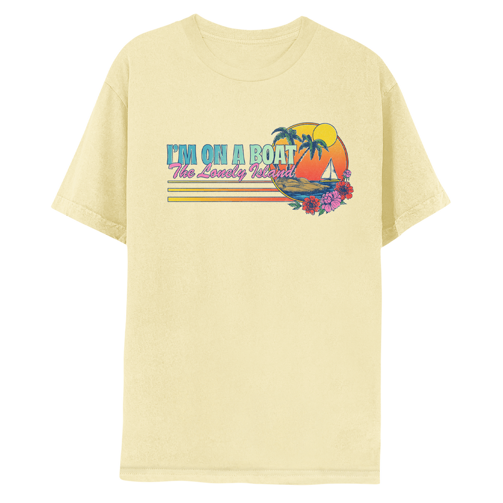 I'm On A Boat Island Tee