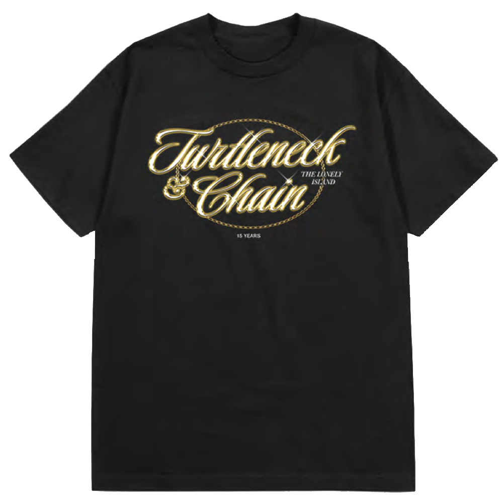 Limited Edition Turtleneck & Chain 15th Anniversary Logo Tee
