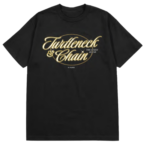 Limited Edition Turtleneck & Chain 15th Anniversary Logo Tee