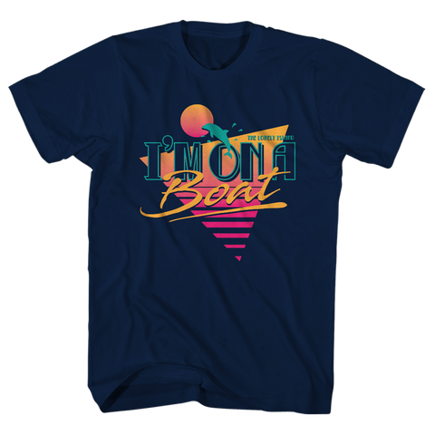 On A Boat Tee - Navy-The Lonely Island Store