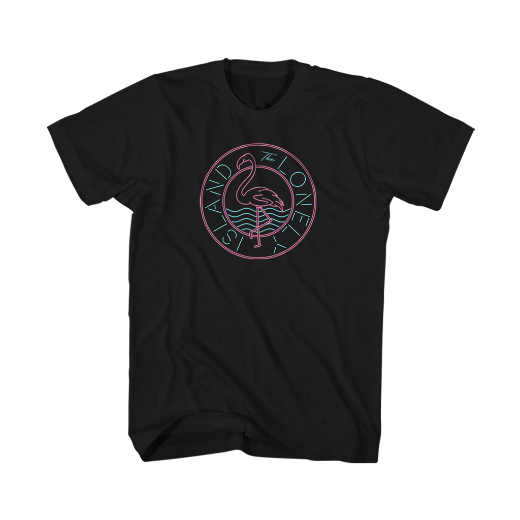Flamingo Lights Tee-The Lonely Island Store
