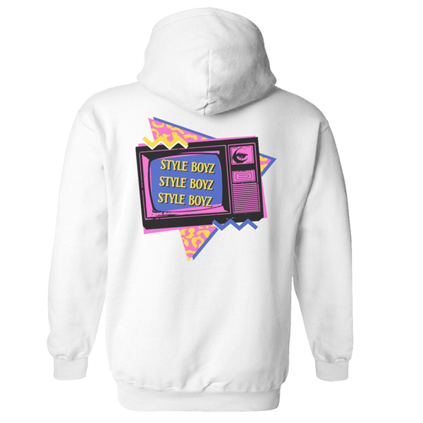 Style Boyz Hoodie - White-The Lonely Island Store