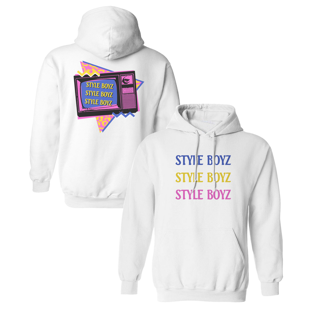 Style Boyz Hoodie - White-The Lonely Island Store